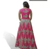 Birbaboti Alia Dress from Masooda Collection (Koti Cape, Lehenga and Top) The Focus Back View