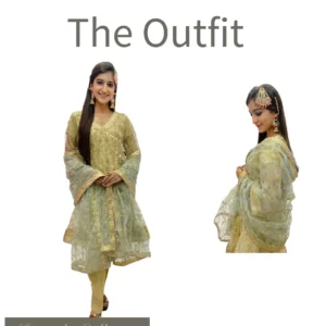 Birbaboti Kavita Dress (Kurta Suit) From Masooda Collection Focus The outfit