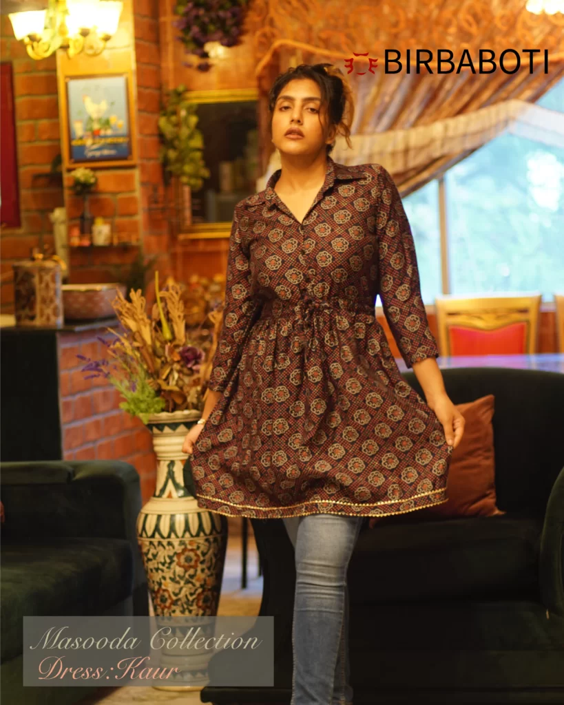 Birbaboti Kaur Dress (Kurti / Top) From Masooda Collection The Halo 3