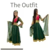 Birbaboti Shreya Dress (Blouse Lehenga / Evening Dress) From Masooda Collection Focus The Overview