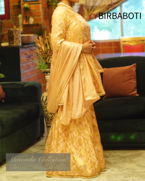 Birbaboti Madhubala from Masooda Collection (Angrakha Dress) The Halo 4