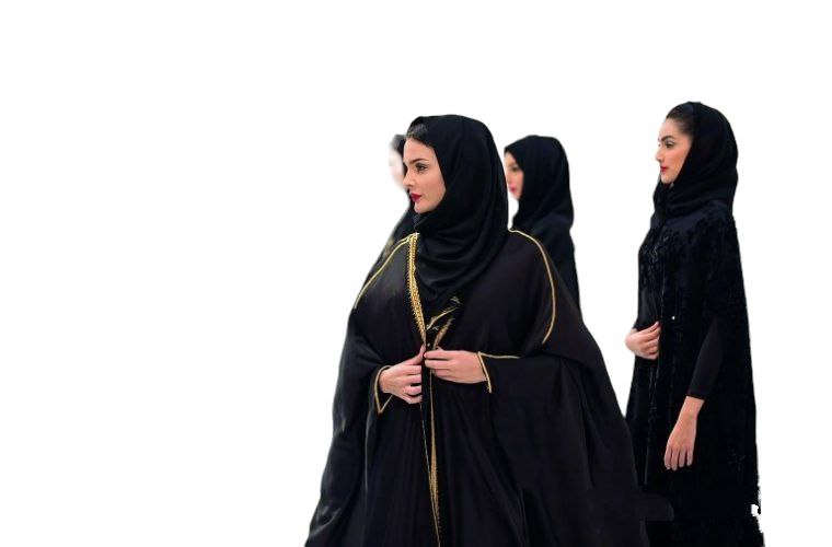 Black abayas in AbuDhabi