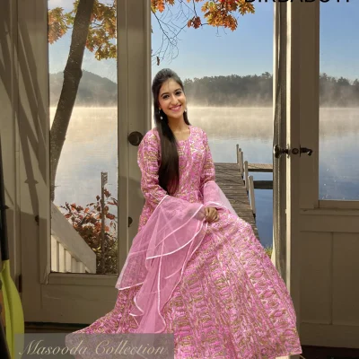 Birbaboti Priya Dress (Blouse Lehenga / Evening Dress) From Masooda Collection Halo