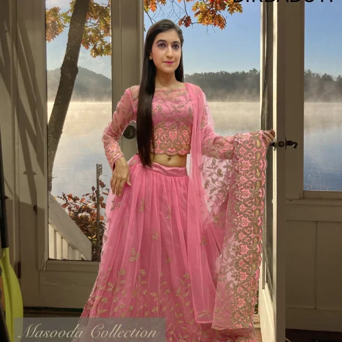 Birbaboti Sushmita Dress (Blouse Lehenga / Evening Dress) From Masooda Collection Halo