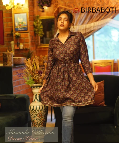 Birbaboti Kaur Dress (Kurti / Top) From Masooda Collection The Halo 3